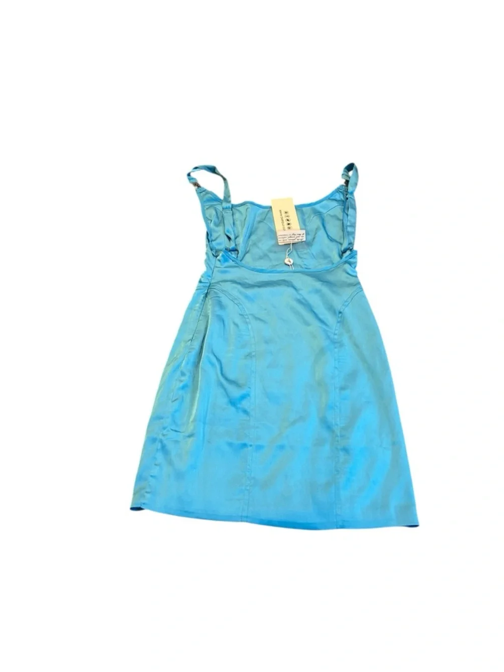 OH POLLY blue mini dress nwt